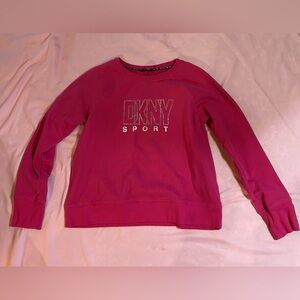 DKNY Sport Fuchsia Sweatshirt Size XL